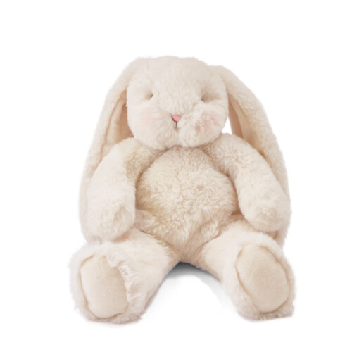 Bunnies By The Bay Little Floppy Nibble Bunny Plush Toy 12" - Cream
