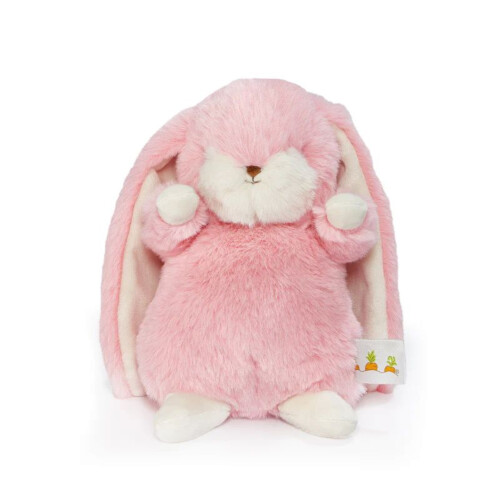 Bunnies By The Bay Tiny Floppy Bunny - Coral Blush 8"