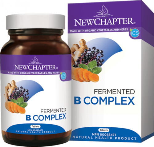 New Chapter Fermented B Complex 30 Tablets