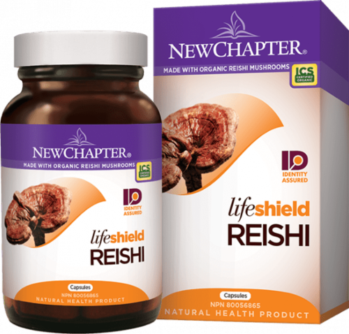 New Chapter Lifesheild Reishi 72 Capsules