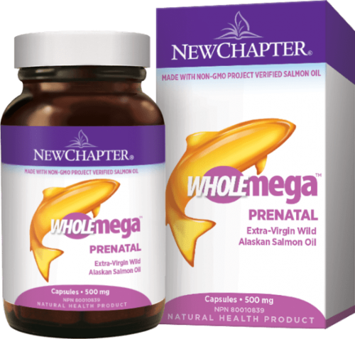New Chapter Wholemega Prenatal 90 capsules @