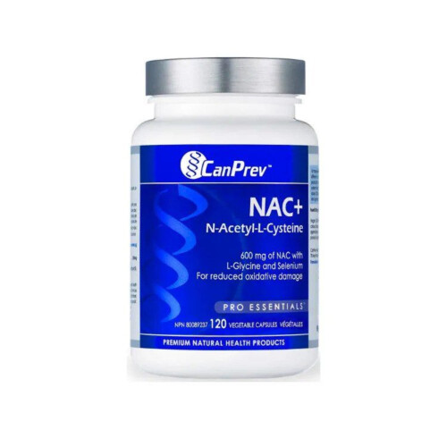 CanPrev NAC+ N-Acetyl-L-Cysteine 120 Vegetarian Capsules @