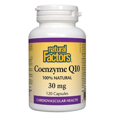 Natural Factors Coenzyme Q10 30MG 120 Capsules