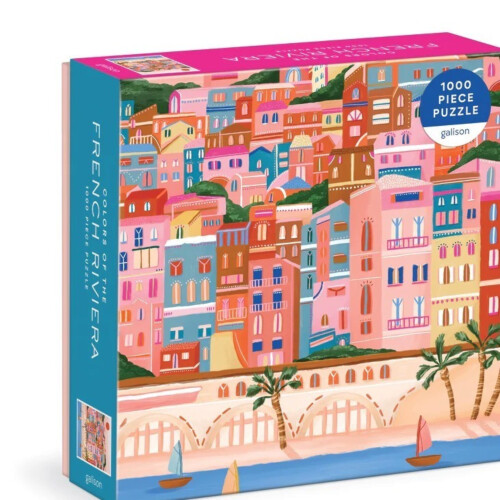 Galison Colors of the French Riviera 1000 Piece Puzzle