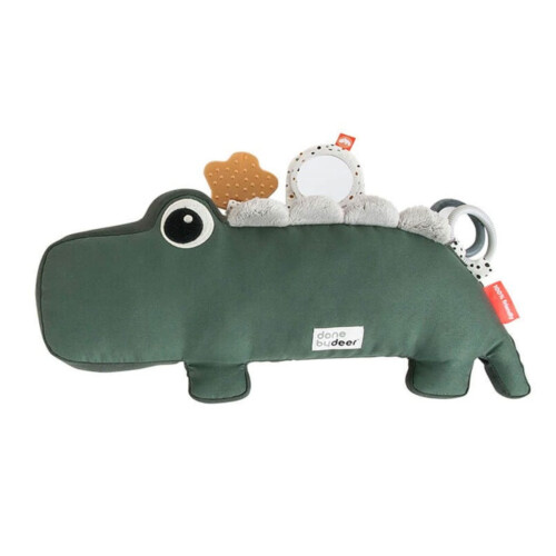 Done by Deer Tummy Time Activity Toy - Croco Green
