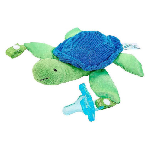 Dr Brown's Lovey Pacifier & Teether Holders - Timmy the Turtle