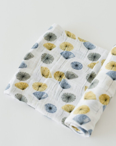 Little Unicorn Cotton Muslin Swaddle Single Mod Flower