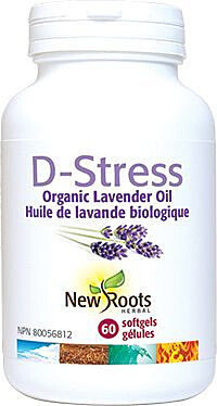 New Roots D-Stress 80mg 60Softgels @