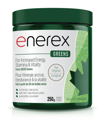 Enerex Botanicals Greens Original Raw Organic Green Juice Powders 250g @