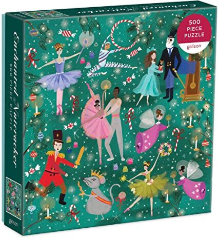 Galison Enchanted Nutcracker 500 Piece Puzzle