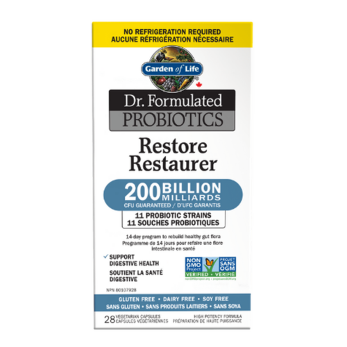 Garden of Life Dr. Formulated Probiotics Restore 28VCapsules @