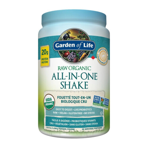 Garden of Life Raw Organic All-in-One Nutritional Shake Lightly Sweetened 1038g