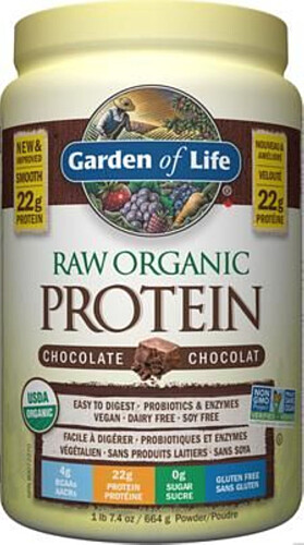 Garden of Life Raw Organic Protein Chocolate 664g @