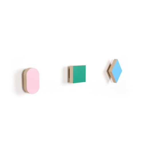 Gautier Studio Pirate Hooks - Pink/Green/Blue
