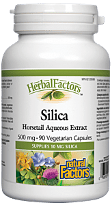 Natural Factors Silica Extract 500MG 90 Vcapsules