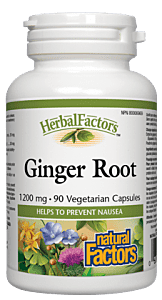 Natural Factors Ginger Root Extract 90 Vcap