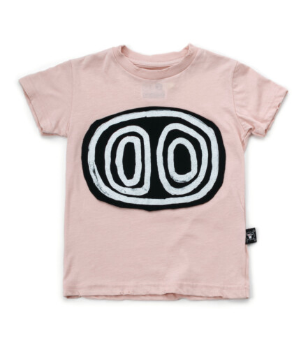 Nununu Tribal Eyes T-shirt - Powder Pink 