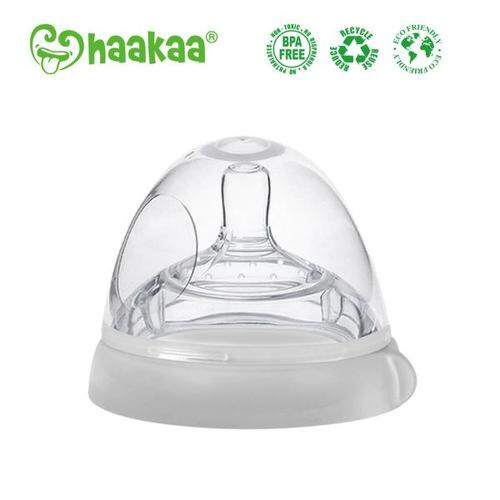 Haakaa Silicone Baby Bottle Nipple Attachment Large