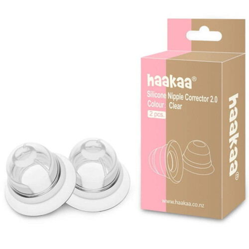 Haakaa Silicone Inverted Nipple Corrector Set 2Pieces