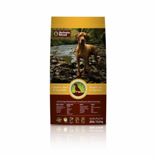 Holistic Blend Chicken,Rice & Vegetable Dog food 30lbs