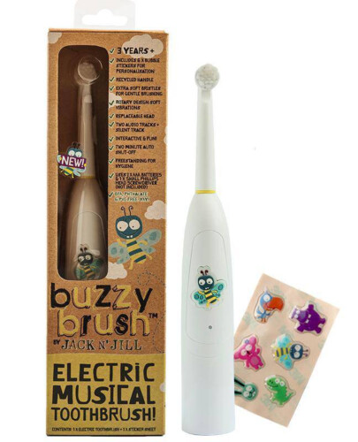 JACK N' JILL Buzzy Brush Electric Musical Toothbrush (3 Year+)