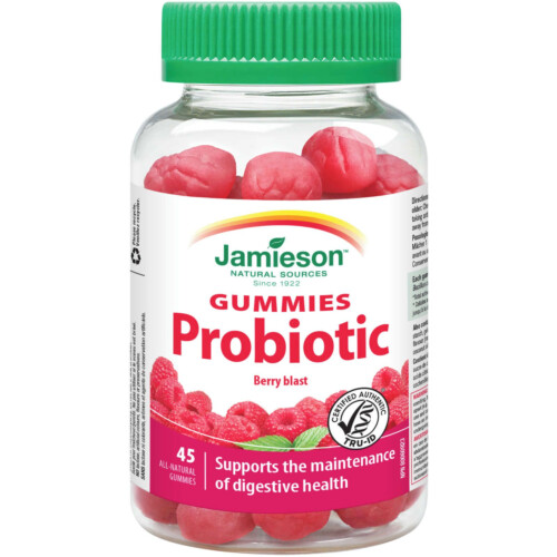 Jamieson Probiotic Gummies  Berry Blast 45 Count