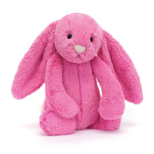 JellyCat Bashful Hot Pink Bunny Small