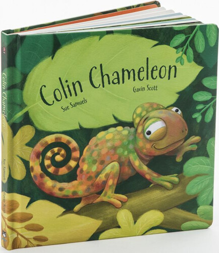 Jellycat Colin Chameleon Board Book