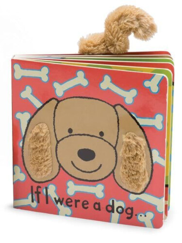 Jellycat If I Were a Dog Book (Toffee)