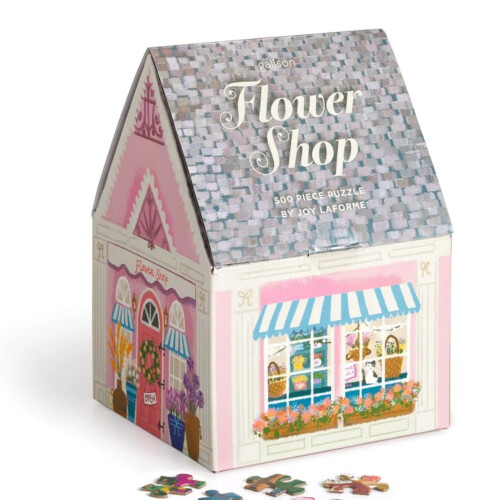 Galison Joy Laforme Flower Shop 500 Piece House Puzzle