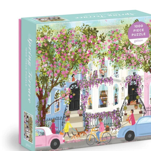 Galison Joy Laforme Spring Terrace 1000 Piece Puzzle