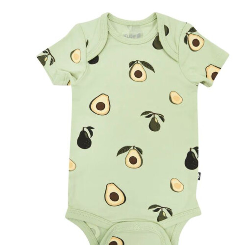 Kyte Baby Bodysuit in Avocado - 3-6 Months