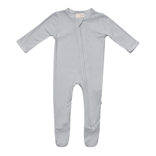 Kyte Baby Zippered Footie in Storm - Storm  6-12 months