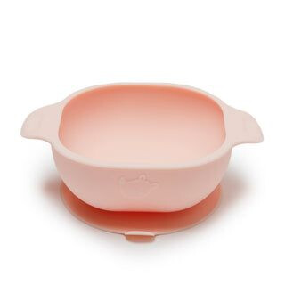 Loulou Lollipop Silicone Suction Snack Bowl - Blush Pink