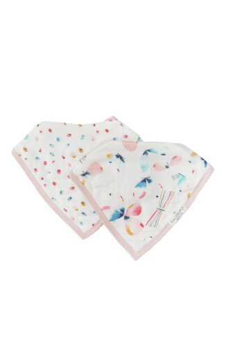 Loulou Lollipop Bandana Bib set - Butterfly