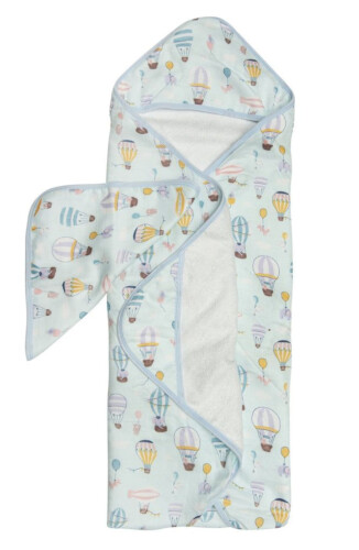 Loulou Lollipop Hooded Towel Set - Up Up Away