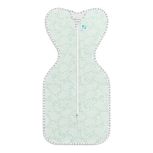 Love To Dream Swaddle UP Organic Celestial Dot Mint - Small 1.0 Tog