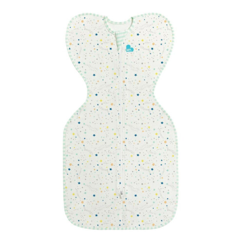 Love To Dream Swaddle UP Organic Lite Stardust - Newborn 0.2 Tog