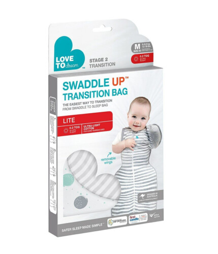 Love To Dream Transition Bag Lite White - Large 0.2 Tog