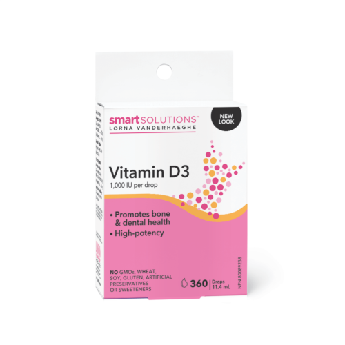 Smart Solutions Vitamin D3 Droplets 360ml @