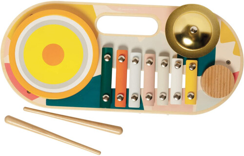 Manhattan Toy Beats to Go Wooden Toddler and Preschool Musical Toy