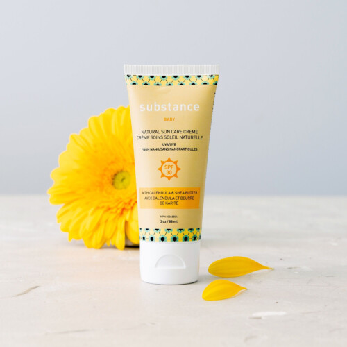 Substance Baby Natural Sun Care Creme SPF30 With Organic Calendula & Shea Butter 3oz 88ml