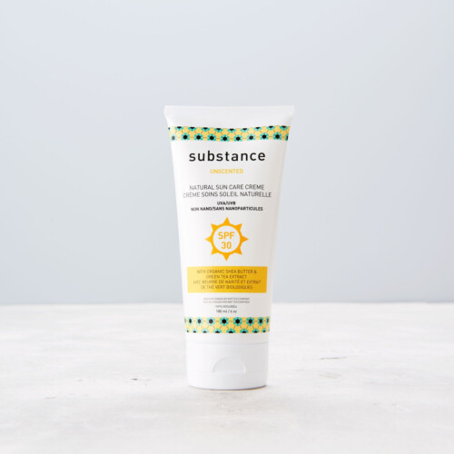 Substance Unscented Natural Sun Care Creme SPF30 With Organic Calendula & Shea Butter 6oz 180ml