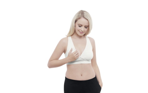 Medela  Nursing Sleep Bra - White Medium