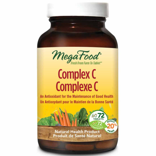 MegaFood Complex C 72 tablets - Bonus Size @