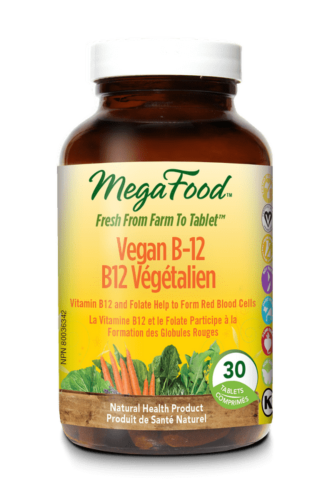 MegaFood Vegan B-12 30 Tablets @