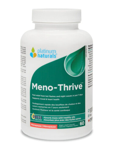 Platinum Naturals Meno-Thrive 60 Vegan Liquid Capsules