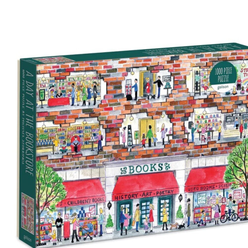 Galison Michael Storrings a Day at the Bookstore 1000 Piece Puzzle (Jigsaw)