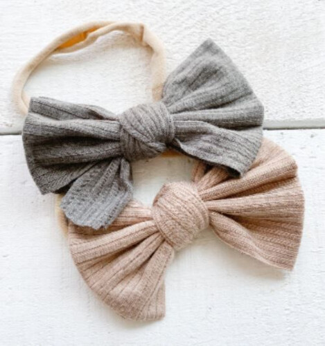 Mini Bretzel Duo Grey & Taupe