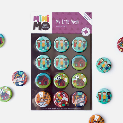 Minimo My Little Week - 12 magnets